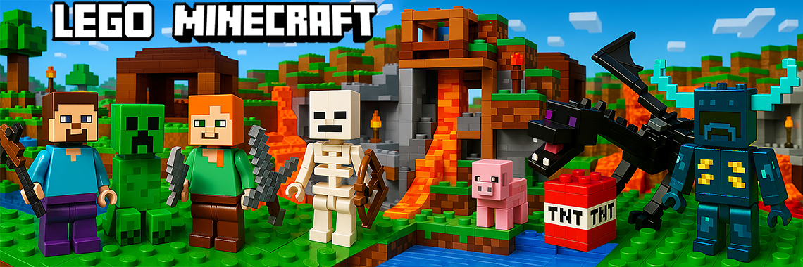 Конструкторы Лего Майнкрафт (Lego Minecraft)