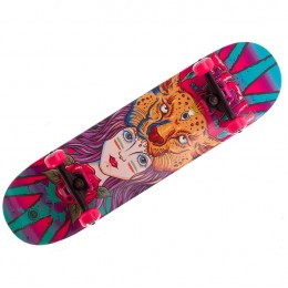 Скейтборд деревянный Fish Skateboard Girl