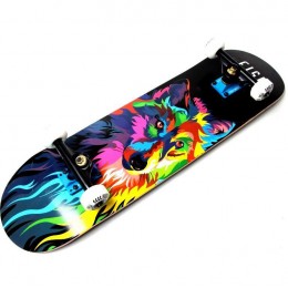 Скейтборд деревянный Fish Skateboard Wolf