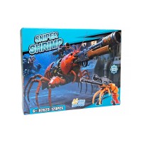 Конструктор Italian Brainrot Sniper Shrimp, 129 деталей Конструктор Italian Brainrot Sniper Shrimp, 129 деталей