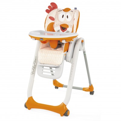 Стульчик для кормления Chicco Polly 2 Start Fancy Chicken Стульчик для кормления Chicco Polly 2 Start Fancy Chicken