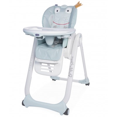 Стульчик для кормления Chicco Polly 2 Start Froggy Стульчик для кормления Chicco Polly 2 Start Froggy