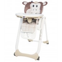 Стульчик для кормления Chicco Polly 2 Start Monkey Стульчик для кормления Chicco Polly 2 Start Monkey