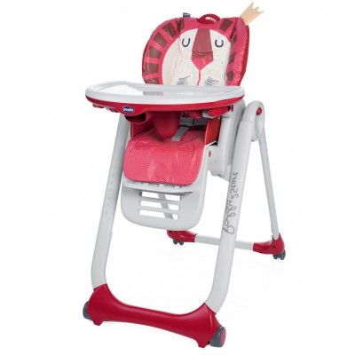 Стульчик для кормления Chicco Polly 2 Start Lion