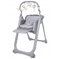 Стульчик для кормления Chicco Polly Magic Relax Grafite Стульчик для кормления Chicco Polly Magic Relax Grafite