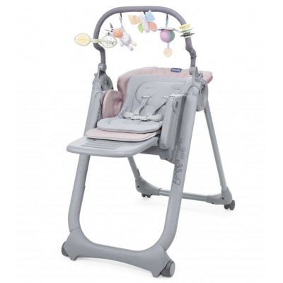 Стульчик для кормления Chicco Polly Magic Relax Paradise Pink