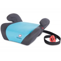 Автокресло бустер Lionelo Luuk Turquoise-Gray