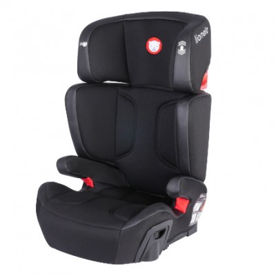 Автокресло Lionelo Hugo Isofix Leather Black (15-36 кг)