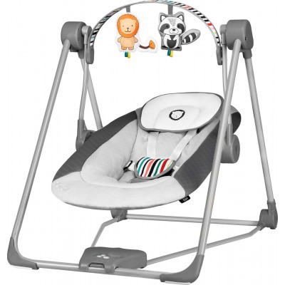 Электрокачели Lionelo Otto Cozy Grey