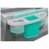 Кроватка-манеж Lionelo Sven Plus Turquoise Grey