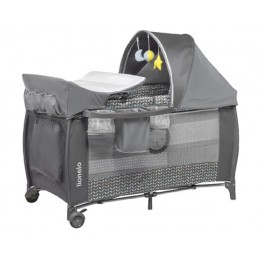 Кроватка-манеж Lionelo Sven Plus Grey Scandi