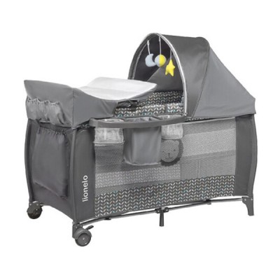 Кроватка-манеж Lionelo Sven Plus Grey Scandi