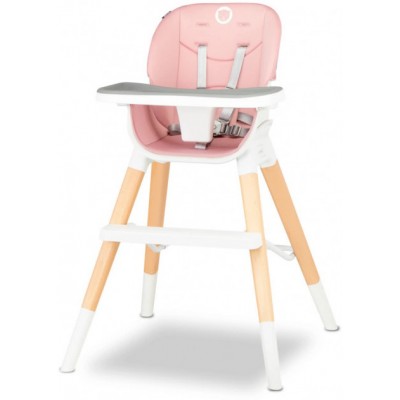 Стульчик для кормления 4в1 Lionelo Mona Bubblegum