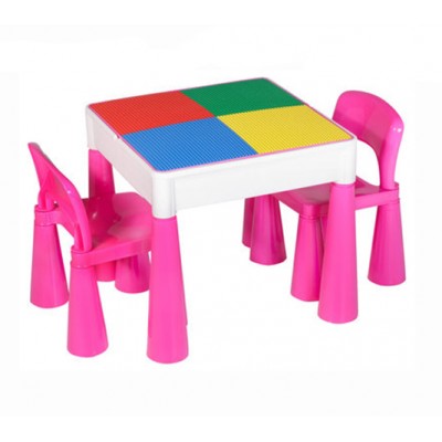 Столик и 2 стула Tega baby Mamut Pink Столик и 2 стула Tega baby Mamut Pink