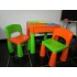 Столик и 2 стула Tega baby Mamut Green-Orange