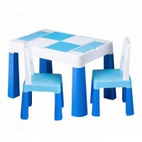 Столик Tega baby Multifun Blue c 2 стульями Столик Tega baby Multifun Blue c 2 стульями