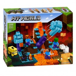 Конструктор Minecraft Искаженный лес, 450 деталей Конструктор Minecraft Искаженный лес, 450 деталей