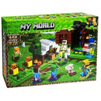 Конструктор Minecraft 66064 Аванпост Разбойников, 501 деталь Конструктор Minecraft 66064 Аванпост Разбойников, 501 деталь