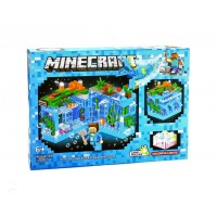 Конструктор Minecraft Подводная крепость (220 деталей), светящиеся блоки Конструктор Minecraft Подводная крепость (220 деталей), светящиеся блоки