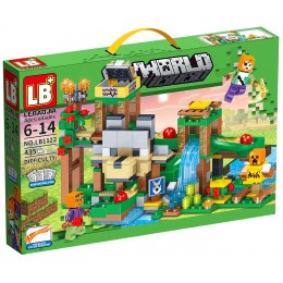 Конструктор Minecraft Волчий лабиринт, 435 деталей