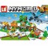 Конструктор Minecraft Лабиринт пчёл и Эндер-дракон, 356 деталей