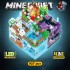 Конструктор Minecraft Ледяная крепость (224 детали), светящиеся блоки