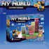 Магнитный конструктор Minecraft Блоки с фигурками, 32 детали Магнитный конструктор Minecraft Блоки с фигурками, 32 детали