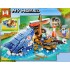 Конструктор Minecraft Нападение Акулы, 450 деталей
