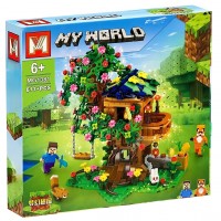 Конструктор Minecraft Цветочный дом на дереве, 611 деталей Конструктор Minecraft Цветочный дом на дереве, 611 деталей