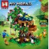 Конструктор Minecraft Цветочный дом на дереве, 611 деталей