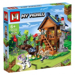 Конструктор Minecraft Осада лесной кузницы, 465 деталей