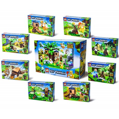 Конструктор Minecraft MG1139, 8 видов Конструктор Minecraft MG1139, 8 видов