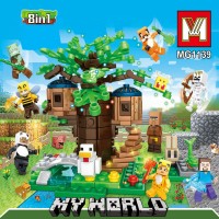 Конструктор Minecraft MG1139, набор 8 в 1, 323 детали Конструктор Minecraft MG1139, набор 8 в 1, 323 детали