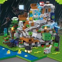 Конструктор Minecraft SJ7434 Горная пещера, 1000 деталей