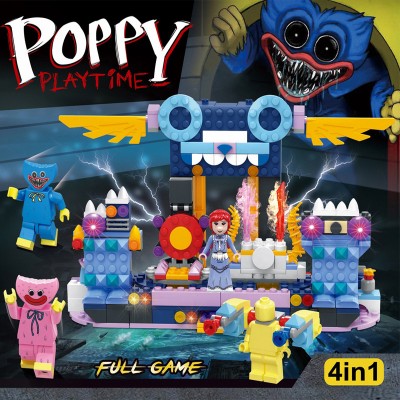Конструктор Poppy Playtime Full Game (4 в 1), 372 детали