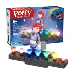 Конструктор Poppy Playtime Кукла Поппи Conductor, 33 детали