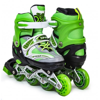 Ролики Happy Sport Green