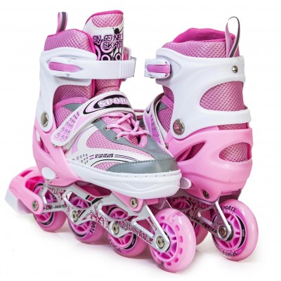 Ролики Happy Sport Pink