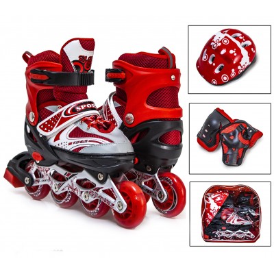 Комплект роликов Happy Sport Red Комплект роликов Happy Sport Red