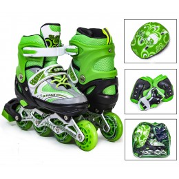 Комплект роликов Happy Sport Green