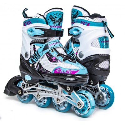 Ролики Scale Sports LF 967 Бирюзовые Ролики Scale Sports LF 967 Бирюзовые