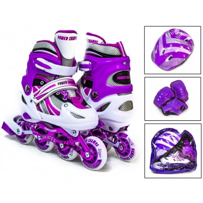 Комплект роликов Power Champs Violet Комплект роликов Power Champs Violet