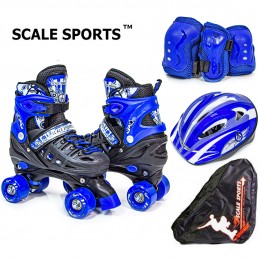 Комплект роликов - квадов Scale Sports Black