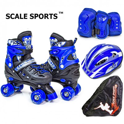 Комплект роликов - квадов Scale Sports Black