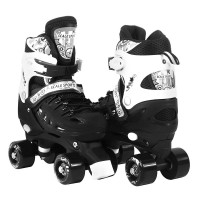 Раздвижные ролики квады Scale Sports Black Раздвижные ролики квады Scale Sports Black