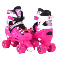 Раздвижные ролики квады Scale Sports Pink