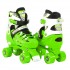 Комплект роликов - квадов Scale Sports Green