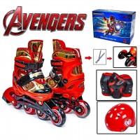 Комплект роликов Marvel Iron Man Комплект роликов Marvel Iron Man
