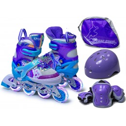 Комплект роликов Scale Sports Русалка Фиолетовый