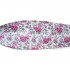 Детский самокат MAXI Flowers Roses. Светящиеся малиновые колеса